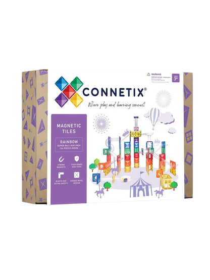 Klocki magnetyczne kulodrom Super Ball Run Pack Connetix BEBE Concept 