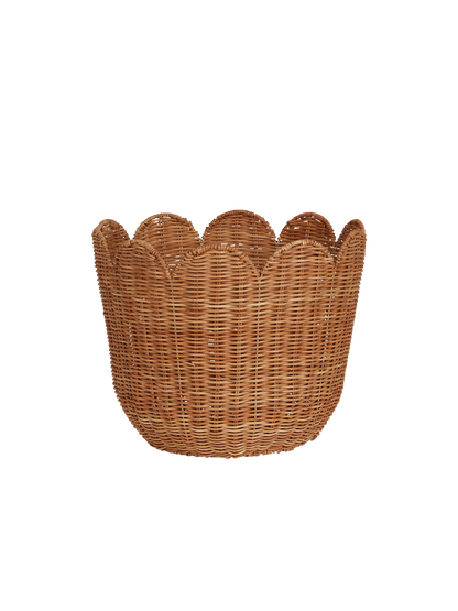 Rattanowy kosz na zabawki Tulip Basket Olli Ella BEBE Concept 