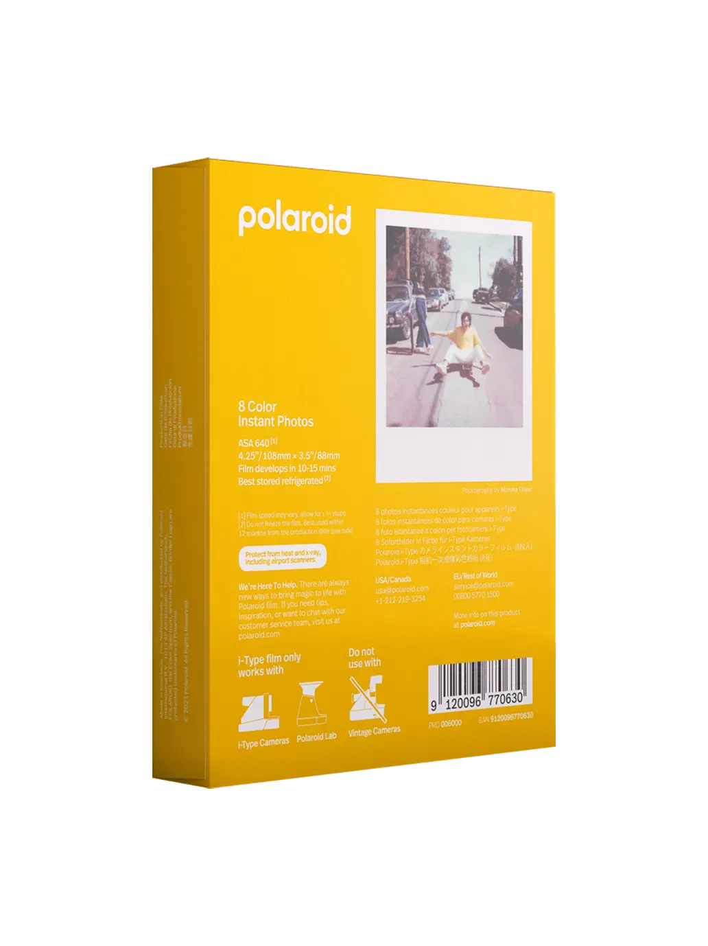 Wkłady Polaroid I-Type Color Polaroid BEBE Concept 