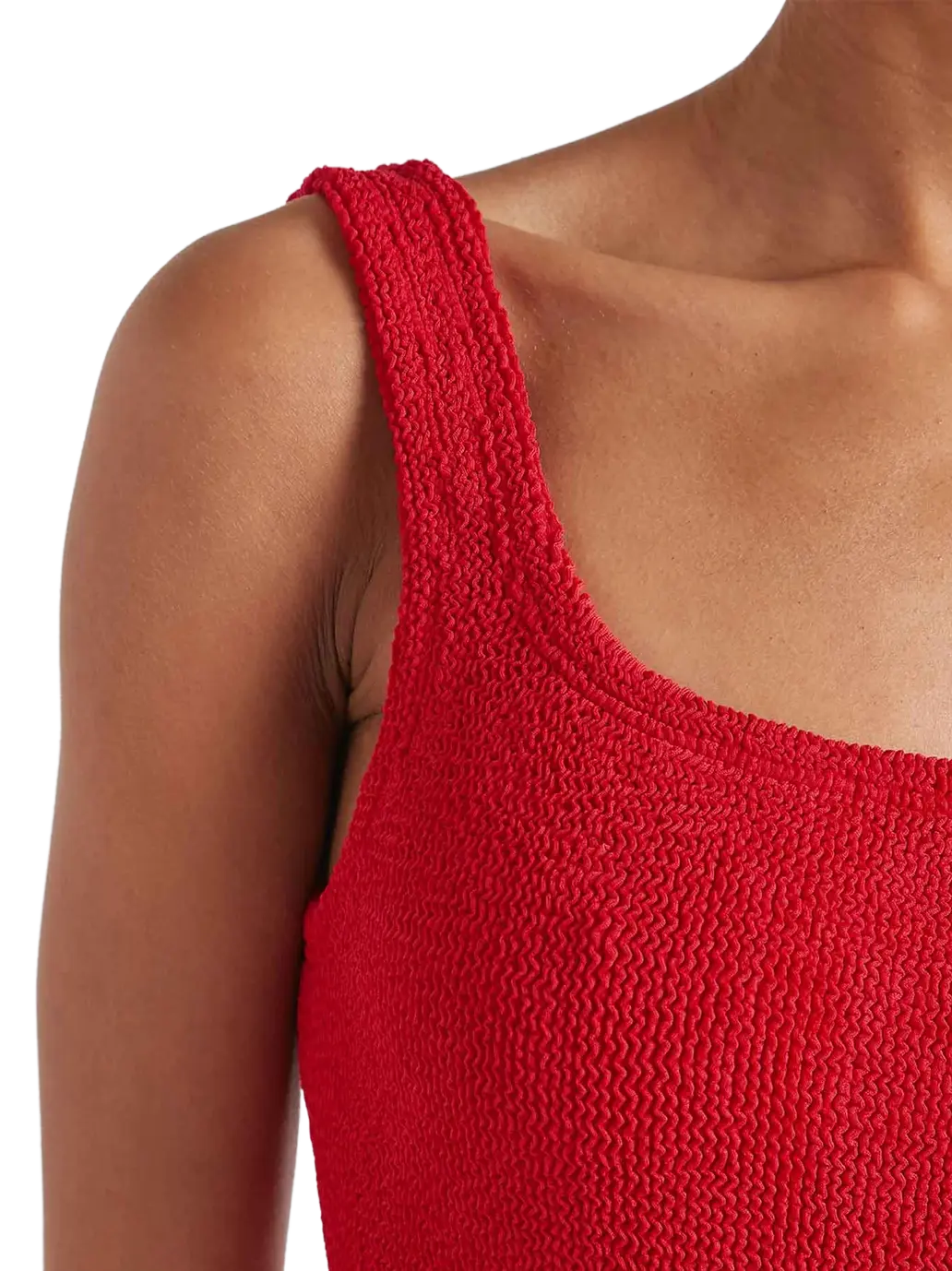 Jednoczęściowy kostium kąpielowy Square Neck Hunza G BEBE Concept 