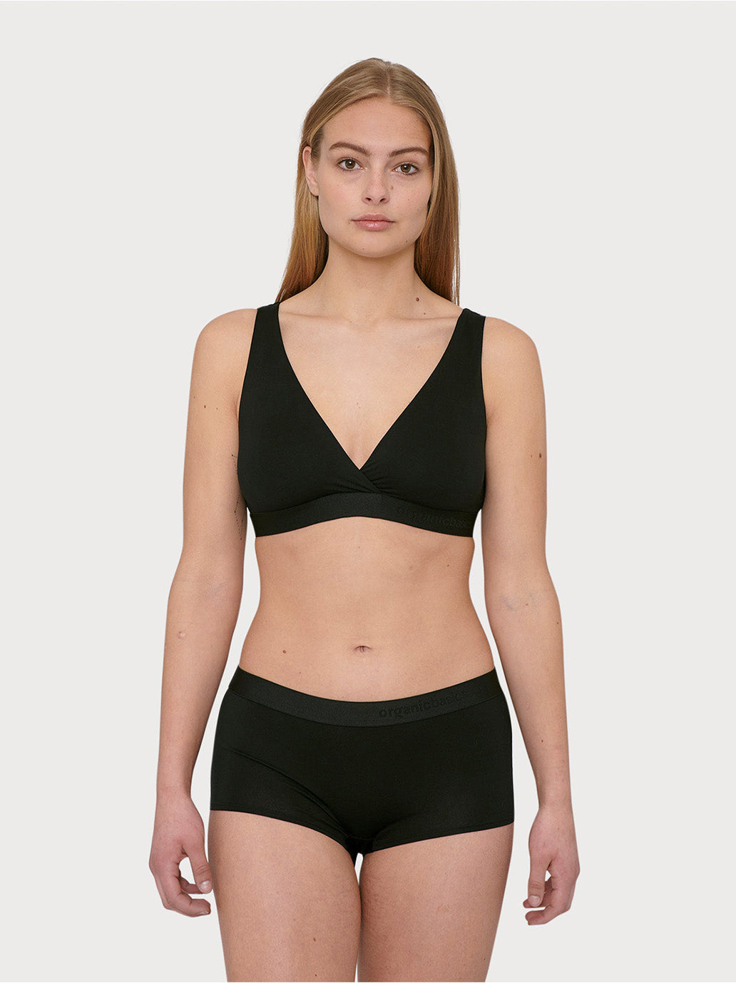 Miękki biustonosz Tencel lite basic bralette Organic Basics BEBE Concept 