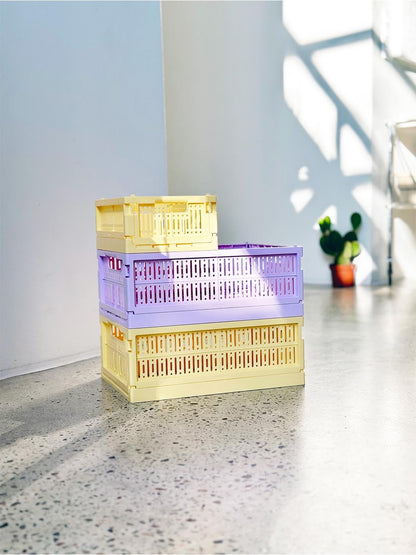 Skrzynka modułowa z recyclingu Made Crate BEBE Concept 