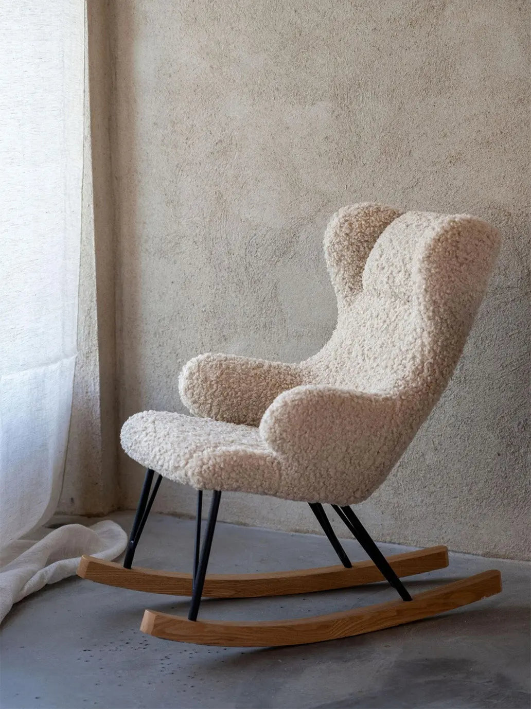 Fotel bujany dla dzieci De Luxe Teddy Quax BEBE Concept 