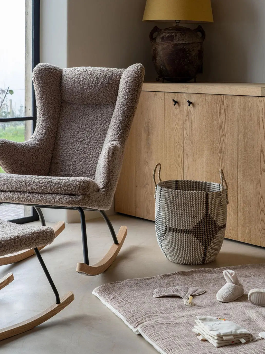 Fotel bujany De Luxe Teddy Quax BEBE Concept 