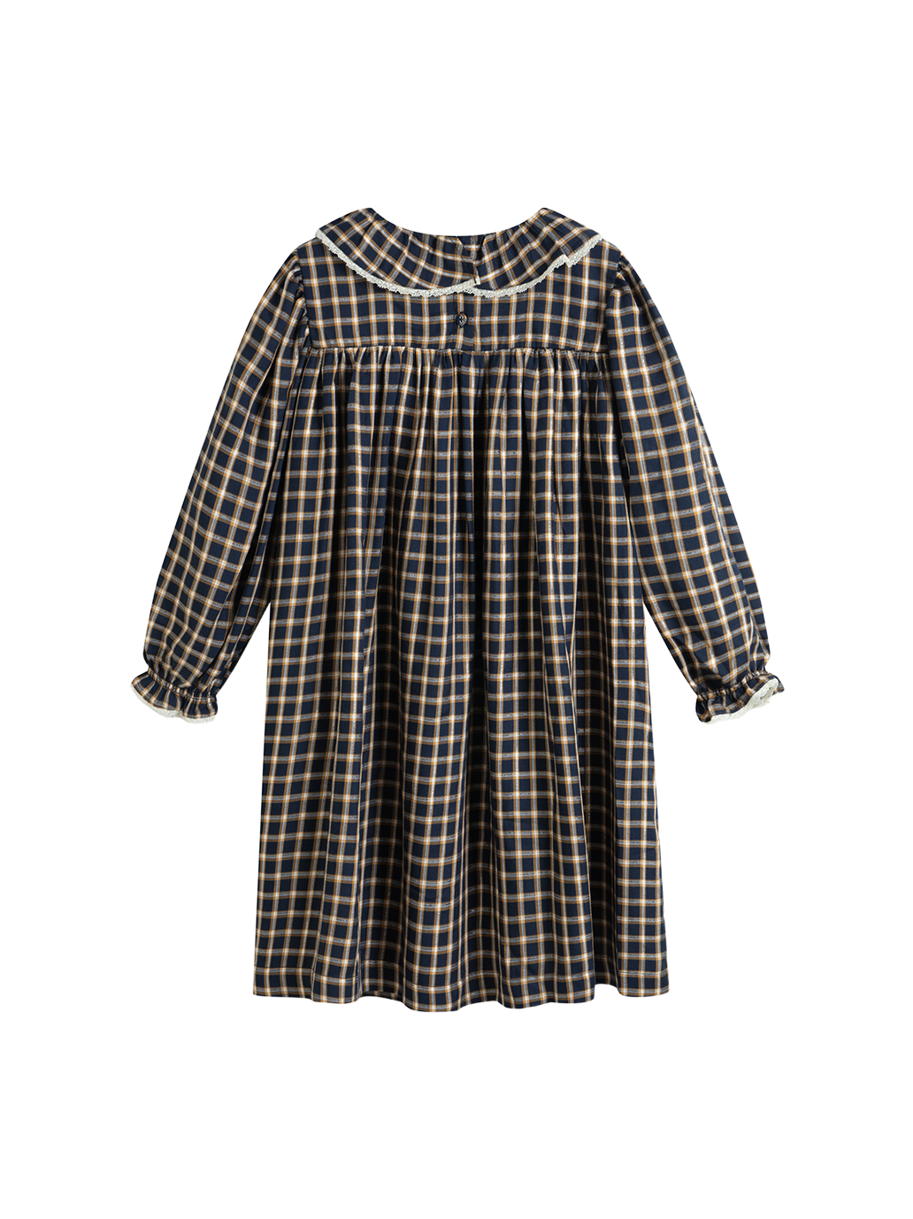 Sukienka Sophie Dress Blue Check Lurex C'era una volta BEBE Concept 