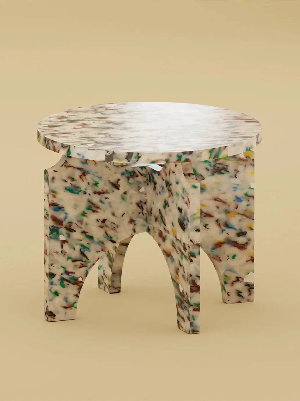 Stołek z eko tworzywa Round Stool Tiny M1N1 Minimono BEBE Concept 