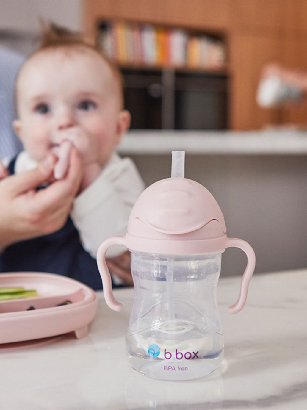 Bidon niekapek z rurką B.Box BEBE Concept 
