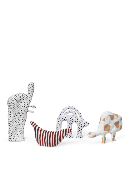 Dekoracyjna rzeźba papier mâché Ferm Living BEBE Concept 