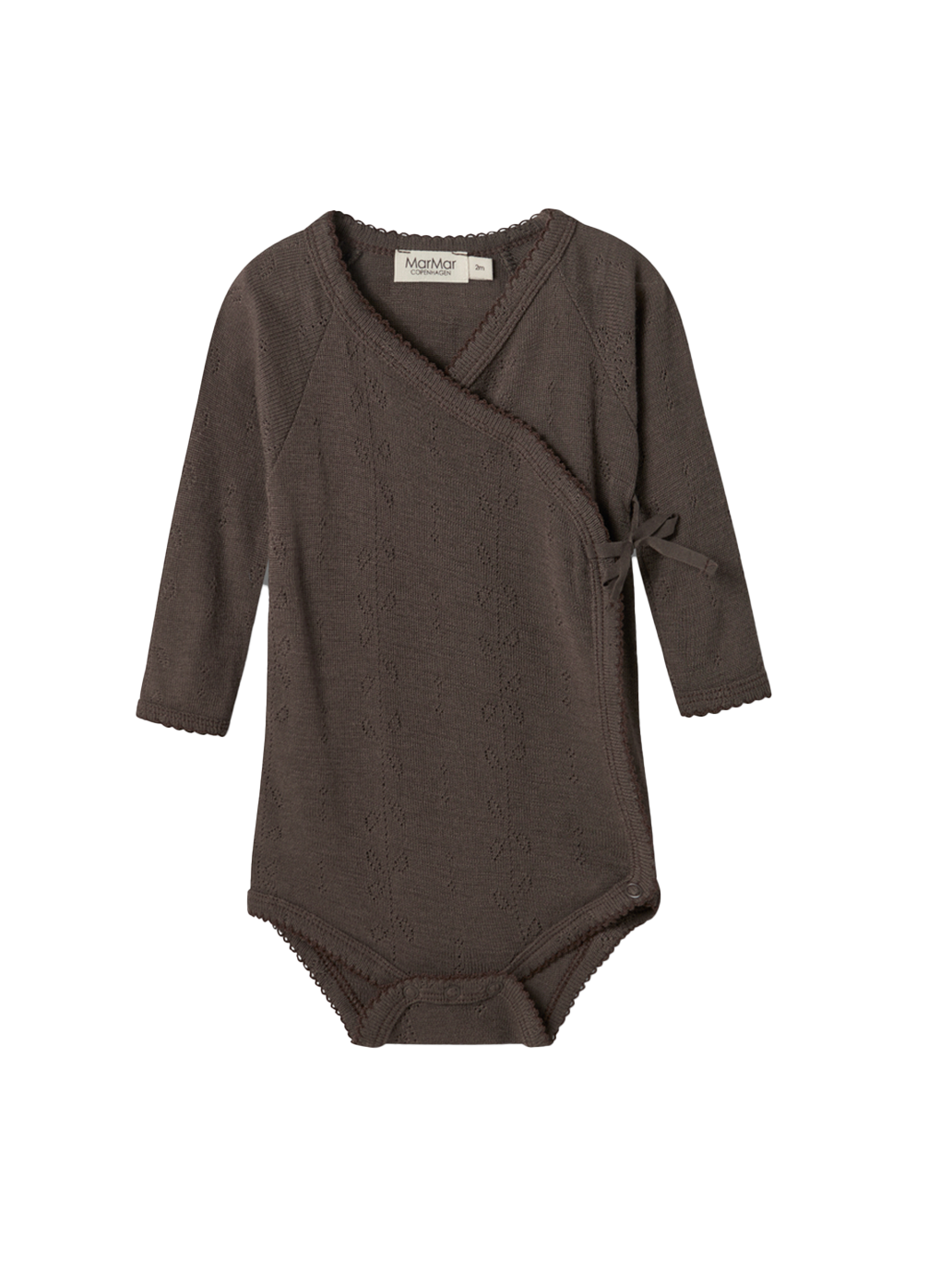 Body kopertowe z wełny merino Belita Pointelle MarMar Copenhagen BEBE Concept 