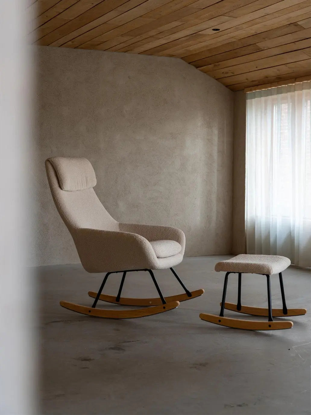 Fotel bujany Nordic Quax BEBE Concept 