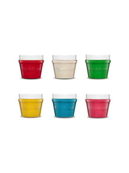 Naturalna ciastolina w słoiczkach 6 kolorów ChildGen BEBE Concept 