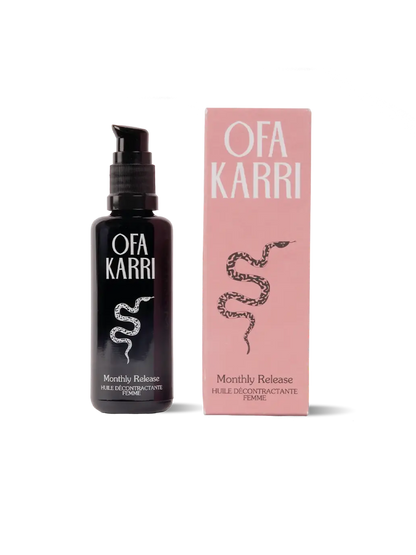 Olejek do masażu na bóle menstruacyjne Monthly Release Ofa Karri BEBE Concept 