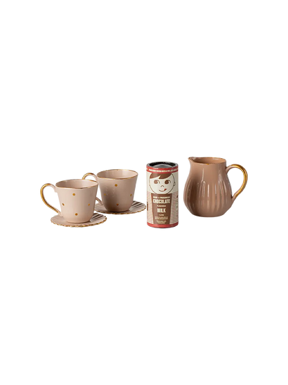 Miniaturowy zestaw Hot Chocolate Set Maileg BEBE Concept 