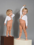 legginsy na szelkach w stylu vintage Silly Silas BEBE Concept 