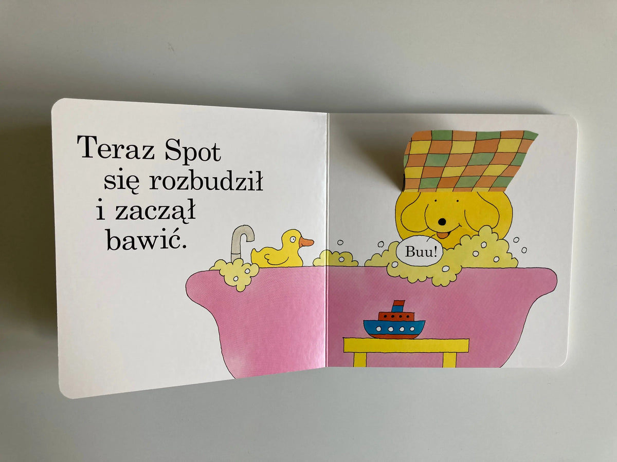 Spot mówi Dobranoc! Wydawnictwo Mamania BEBE Concept 