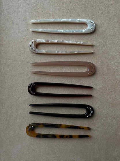 Sunny Crystal Hair Pin Leo Pico BEBE Concept 