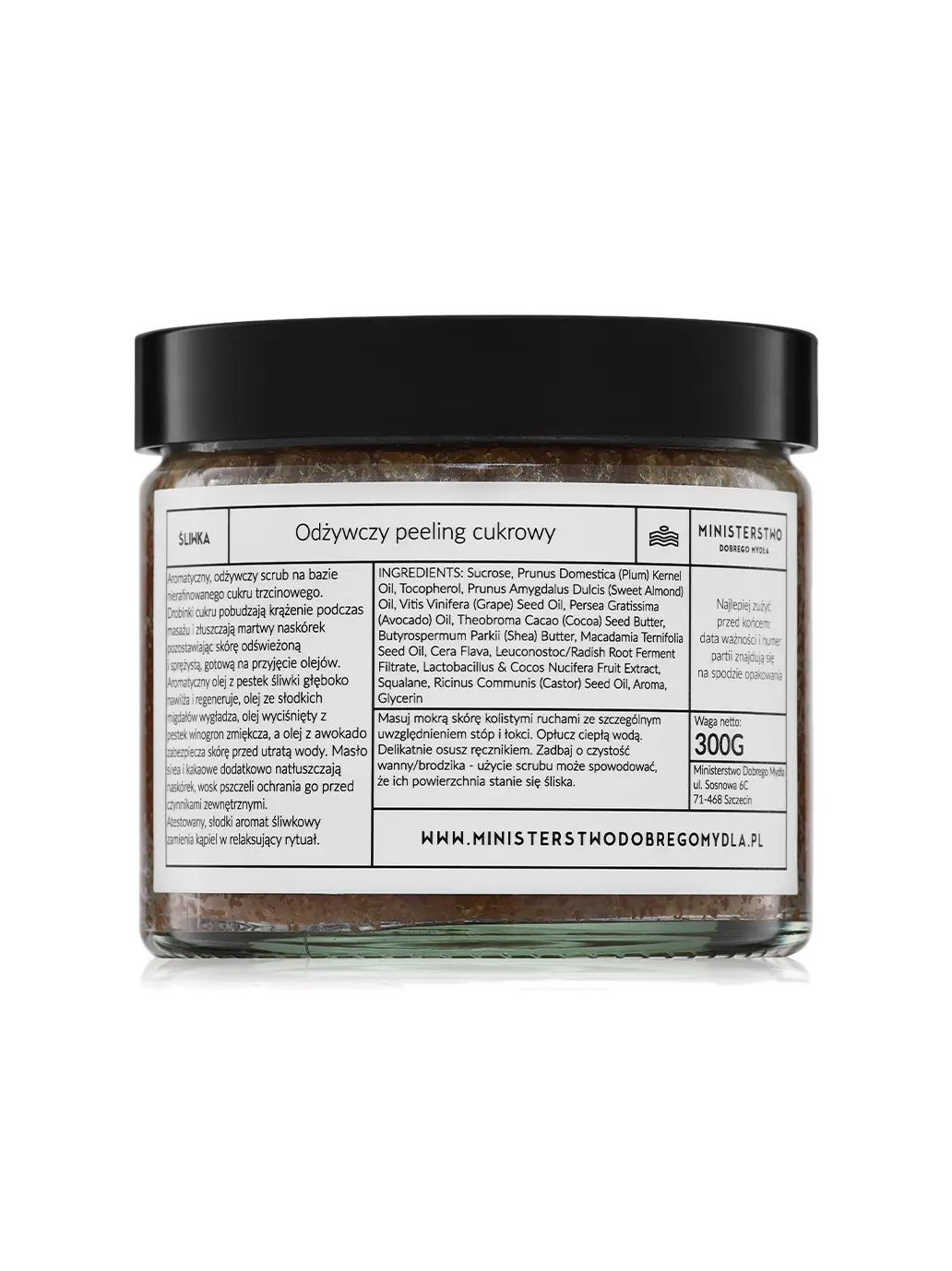 Peeling do ciała MINISTERSTWO. BEBE Concept 
