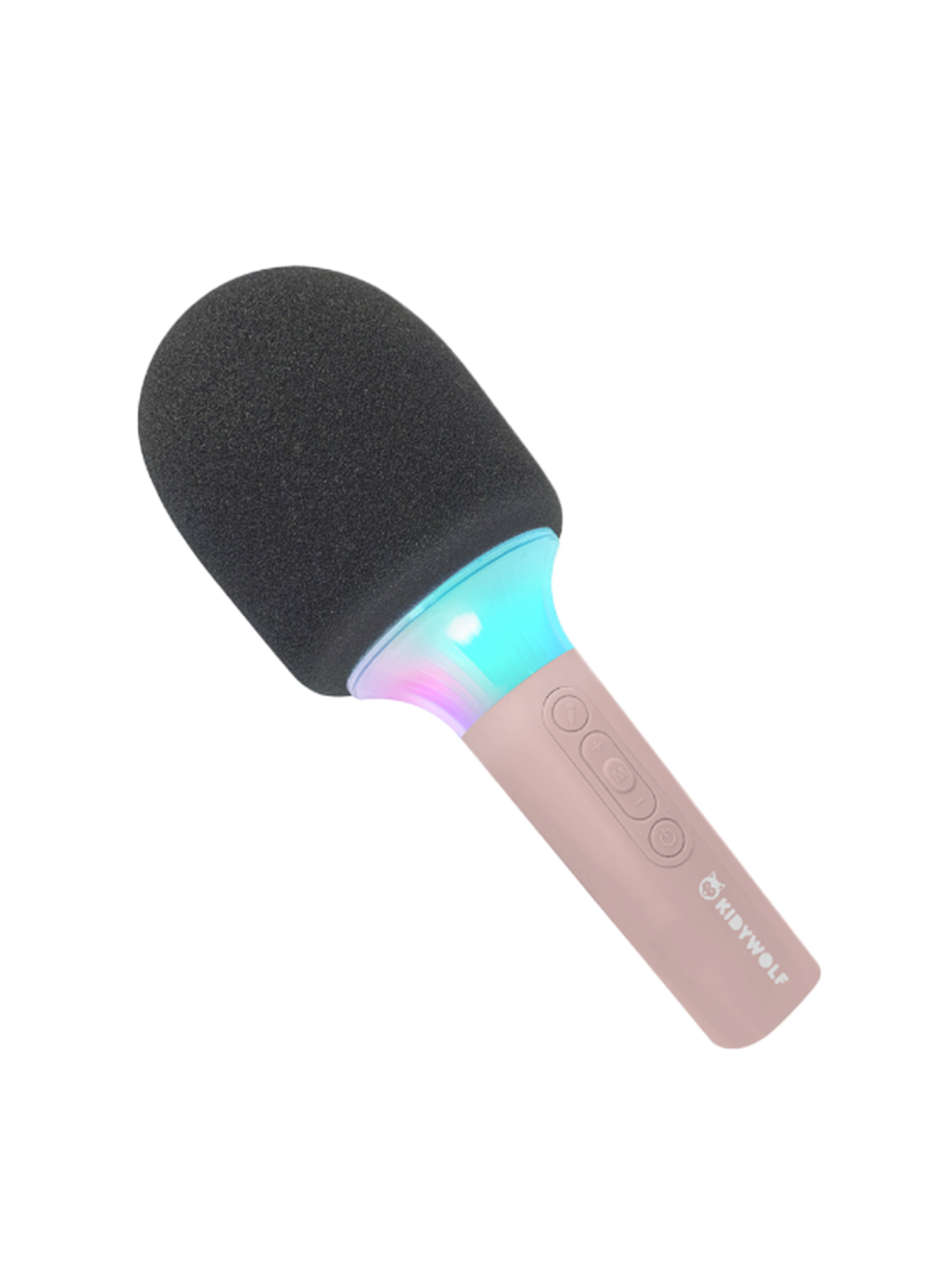 Świecący mikrofon karaoke Kidywolf BEBE Concept 