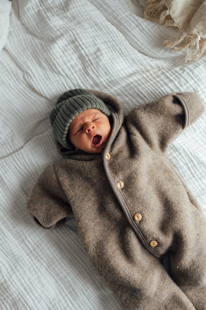 kombinezon z delikatnej wełny merino Engel Natur BEBE Concept 