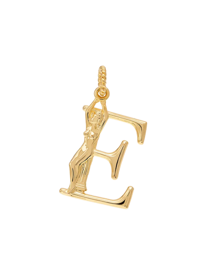 Pozłacana zawieszka Initial Muse Necklace Charm Anna + Nina BEBE Concept 