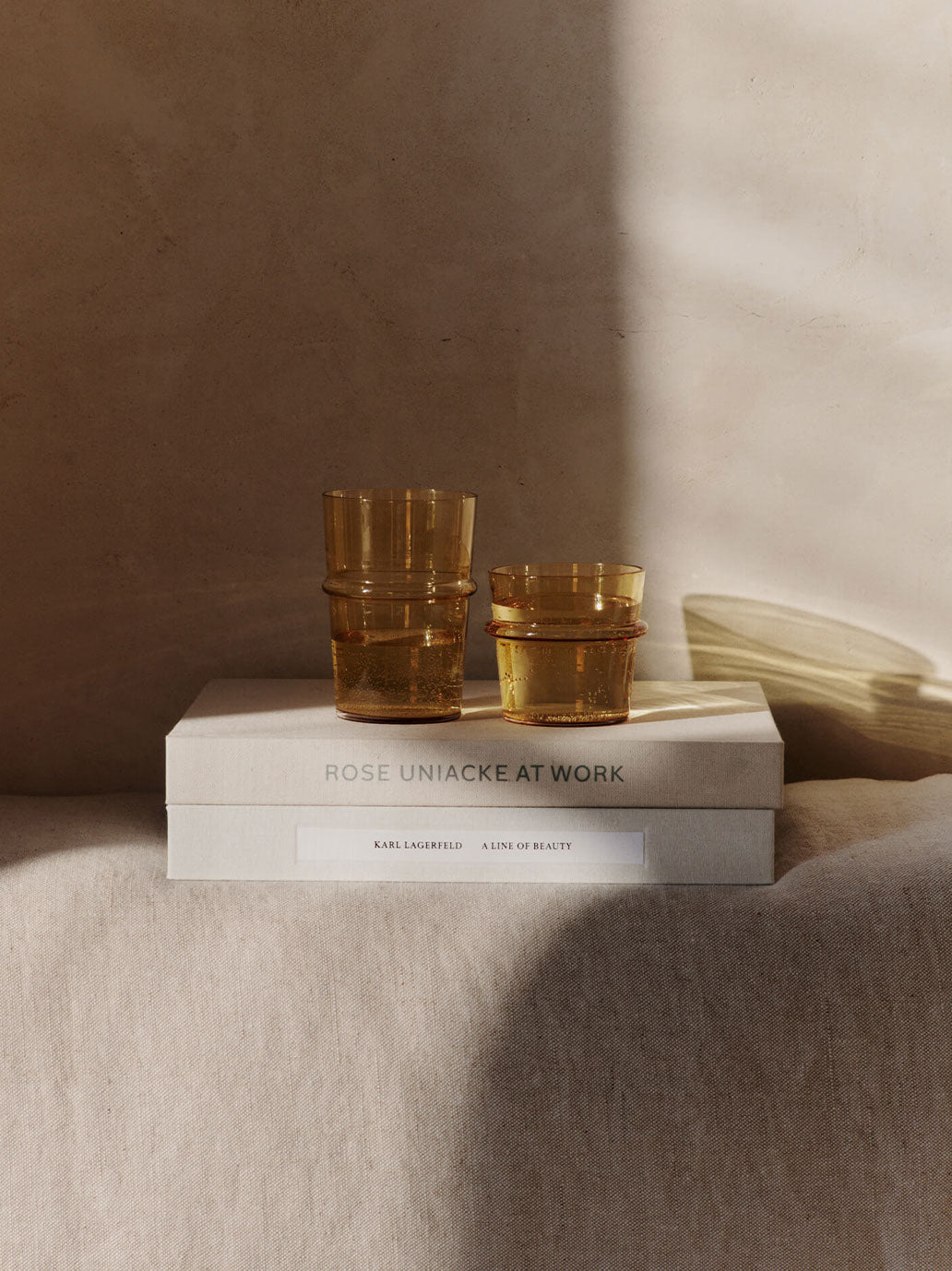 Zestaw szklanek Boya glasses low Ferm Living BEBE Concept 