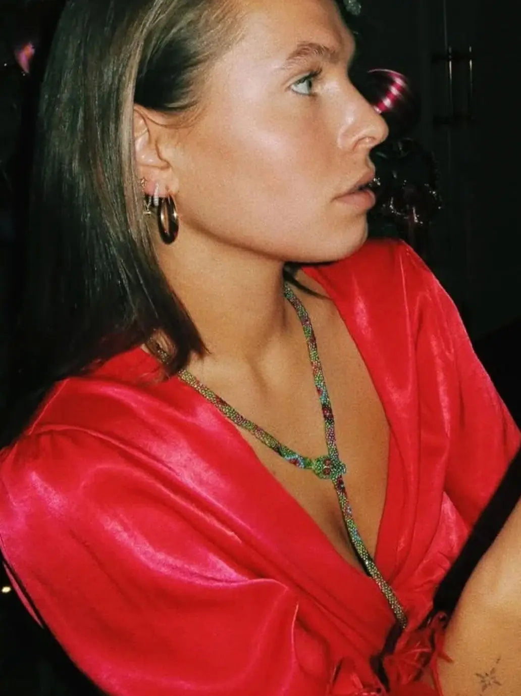Naszyjnik z koralików Snake Necklace Amori Mori BEBE Concept 