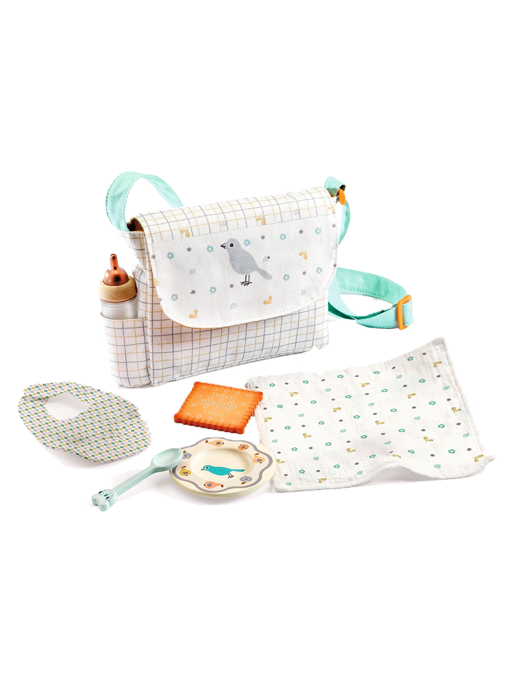 Zestaw do karmienia dla lalki Pomea Djeco BEBE Concept 