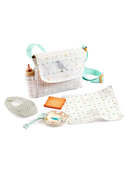 Zestaw do karmienia dla lalki Pomea Djeco BEBE Concept 