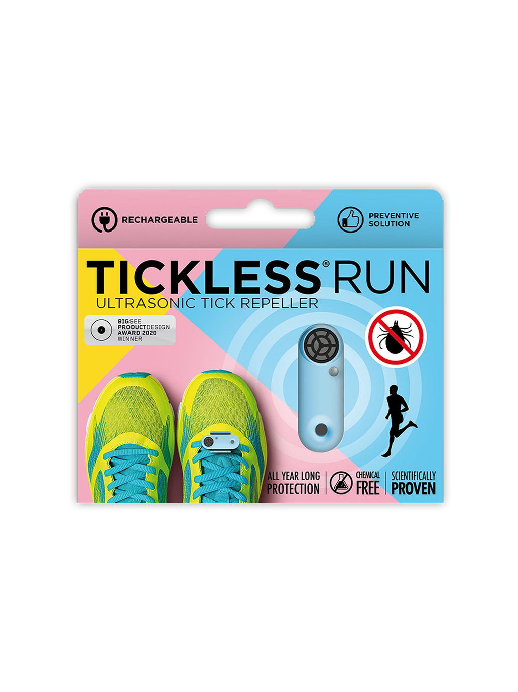 Urządzenie chroniące przed kleszczami Tickless Run Tickless BEBE Concept 