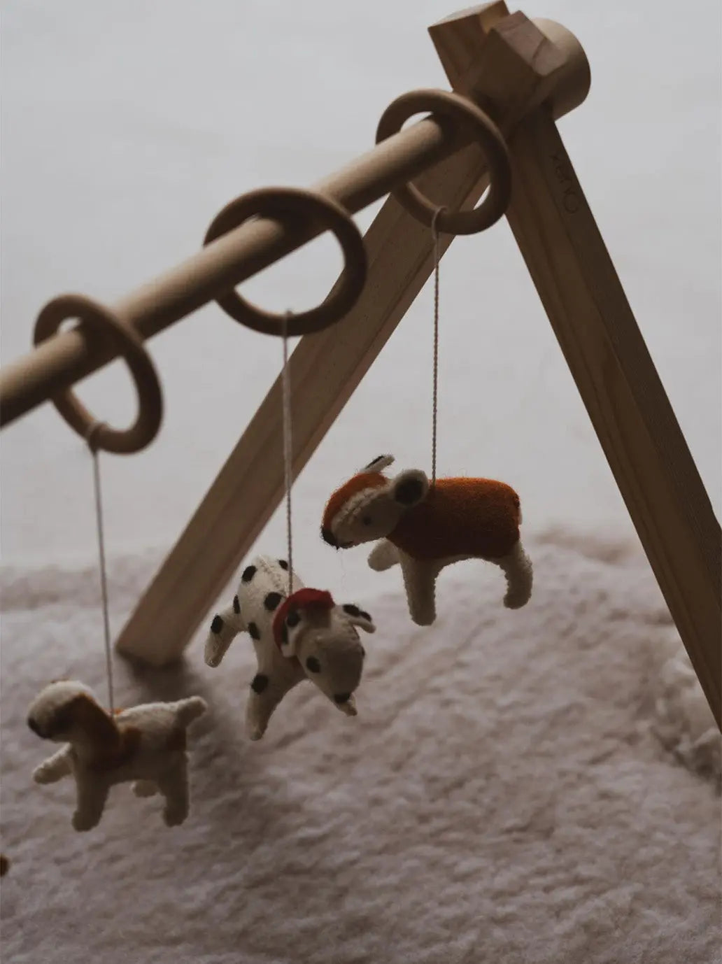 Zestaw zawieszek Activity Toy Set Quax BEBE Concept 