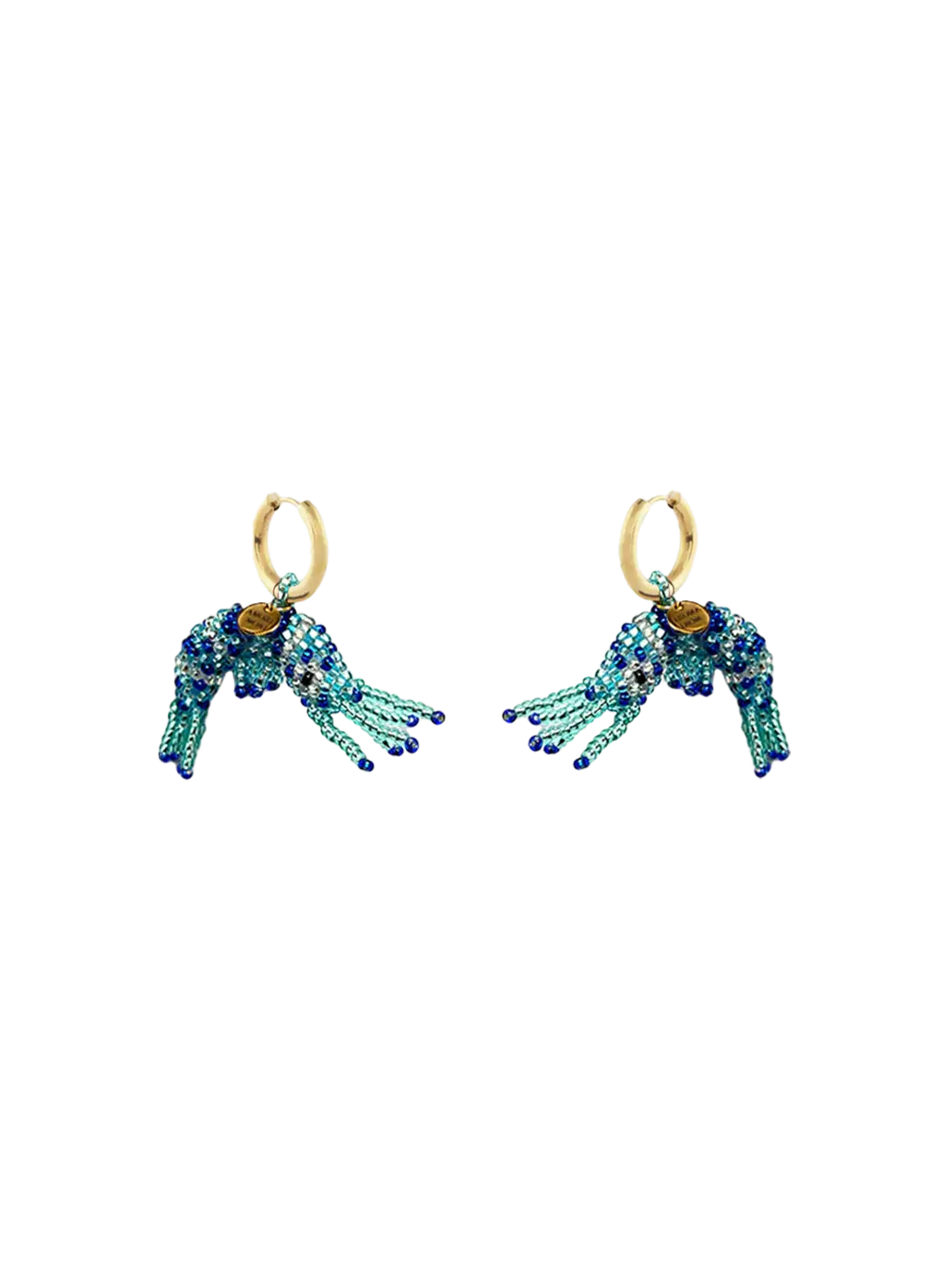 Kolczyki Prawn earrings Amori Mori BEBE Concept 