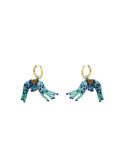 Kolczyki Prawn earrings Amori Mori BEBE Concept 