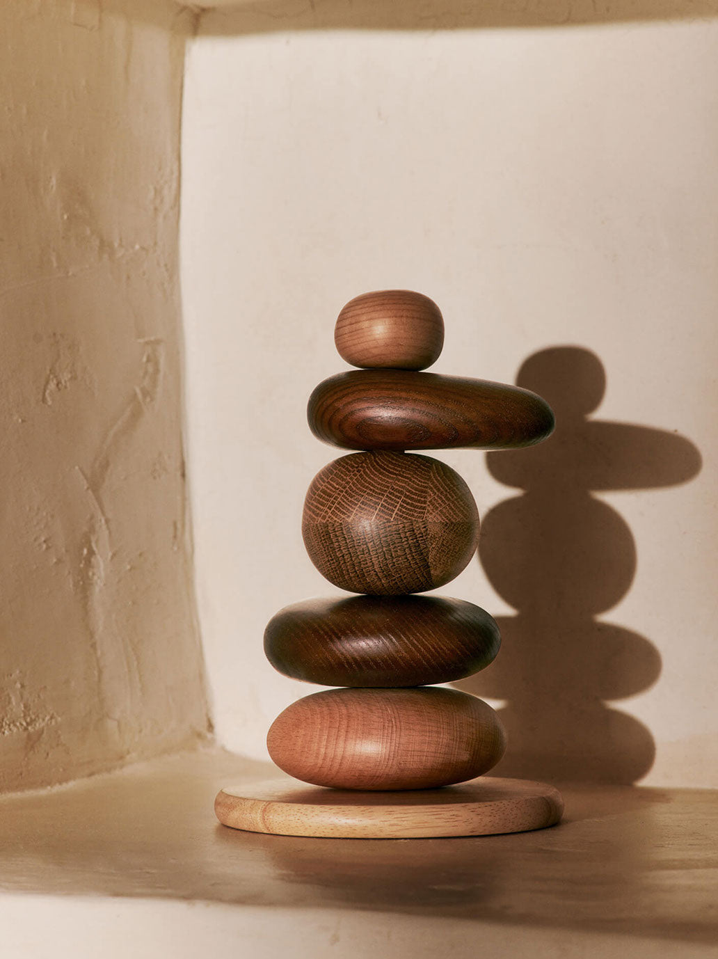 Drewniana układanka Pebble Ferm Living BEBE Concept 