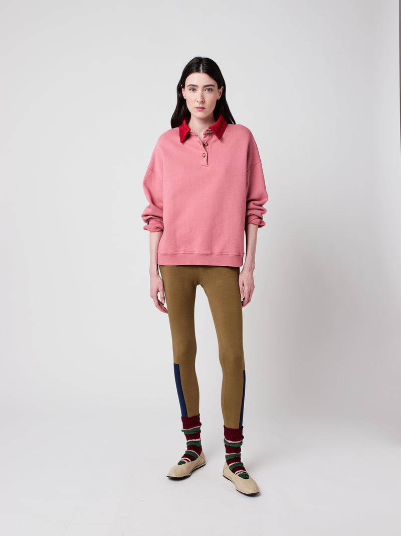 Color Block cotton leggings Bobo Choses BEBE Concept 