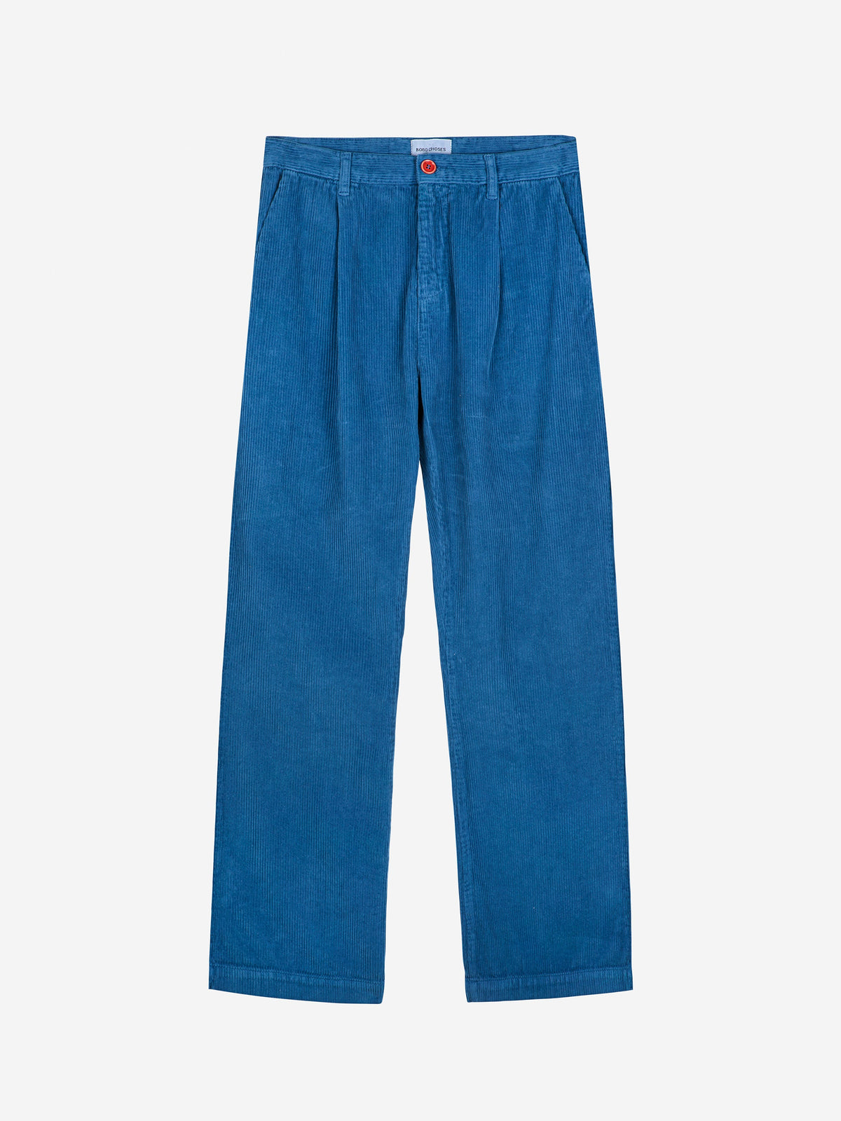 Blue pleated corduroy pants Bobo Choses BEBE Concept 