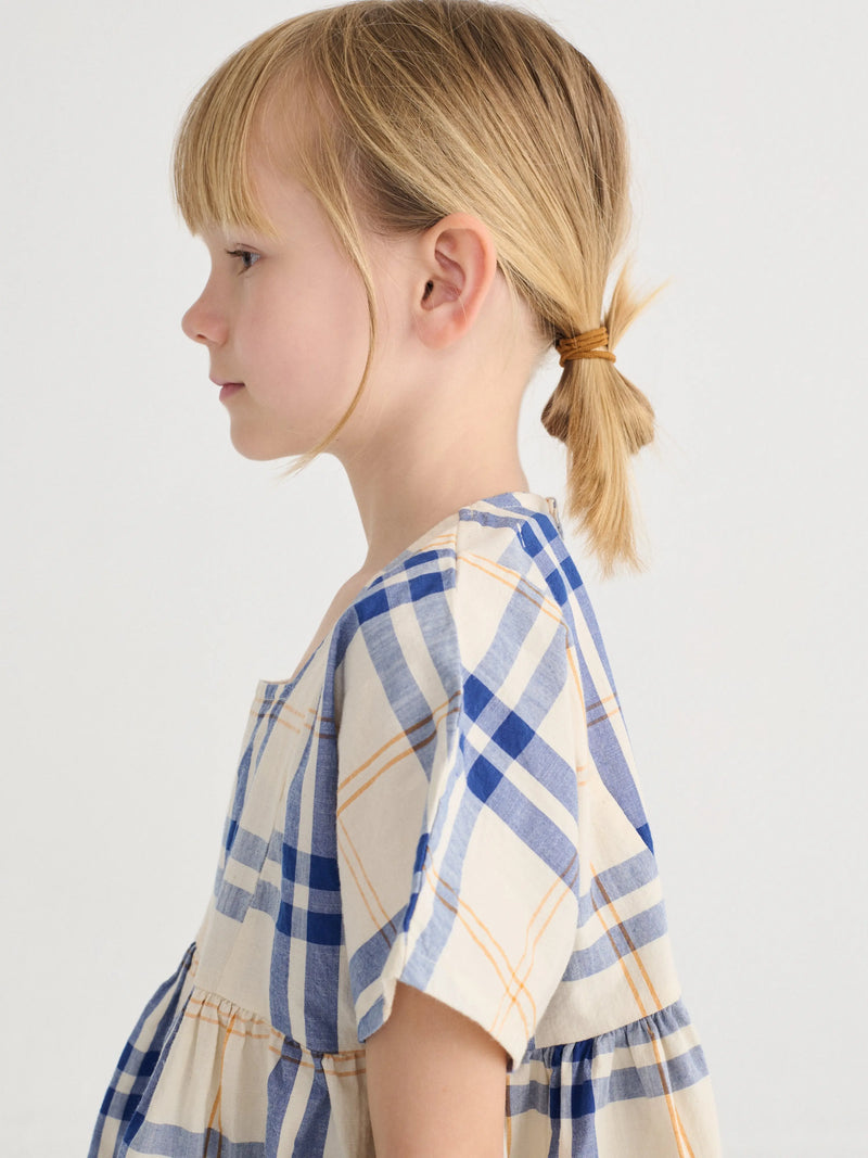 Sukienka Fun Tartan woven dress Bobo Choses BEBE Concept 