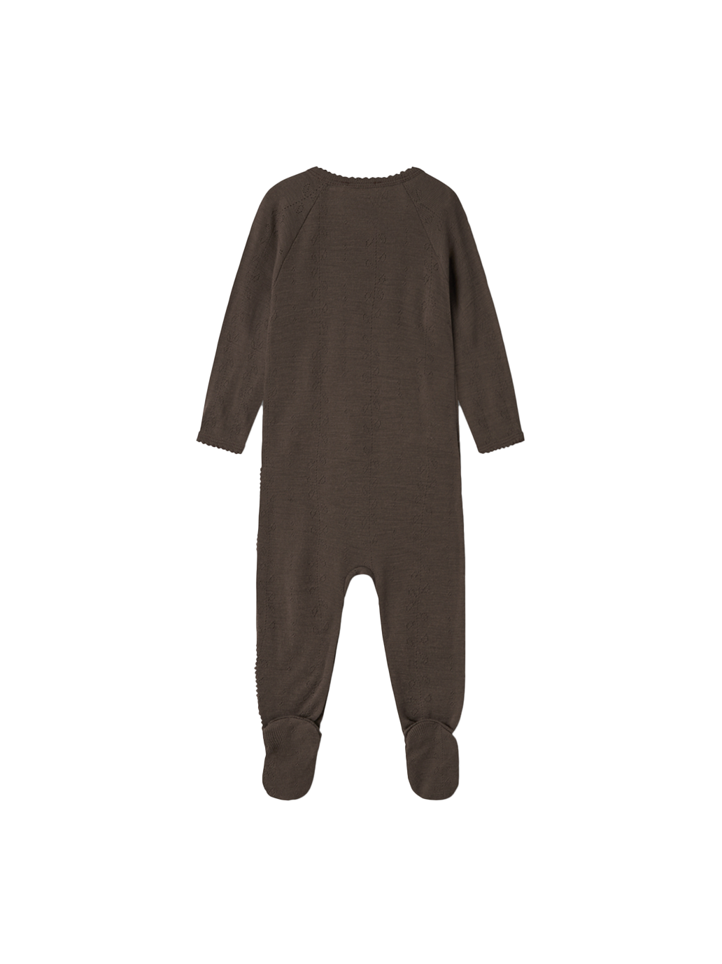 Śpioszki niemowlęce merino Rubetta Pointelle MarMar Copenhagen BEBE Concept 