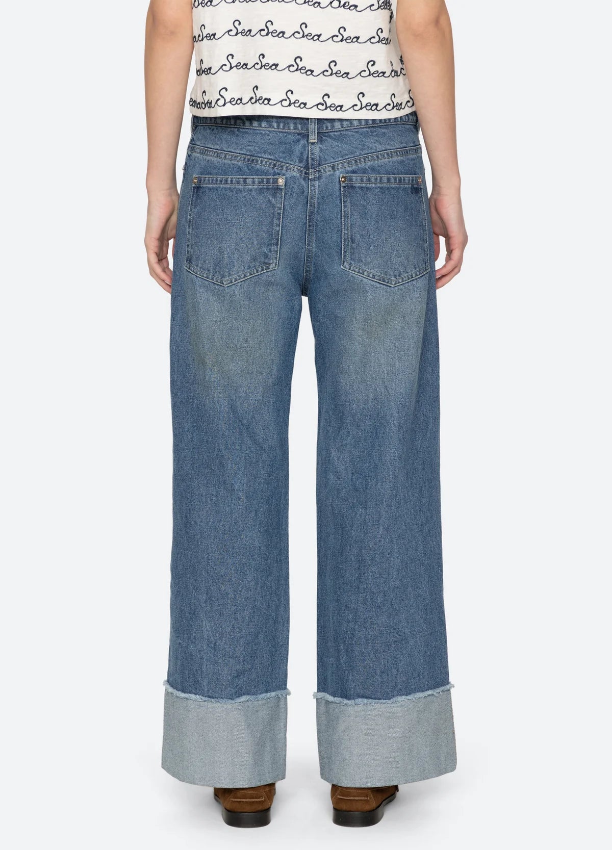 Zayna Denim Straight Leg Jean BLUE