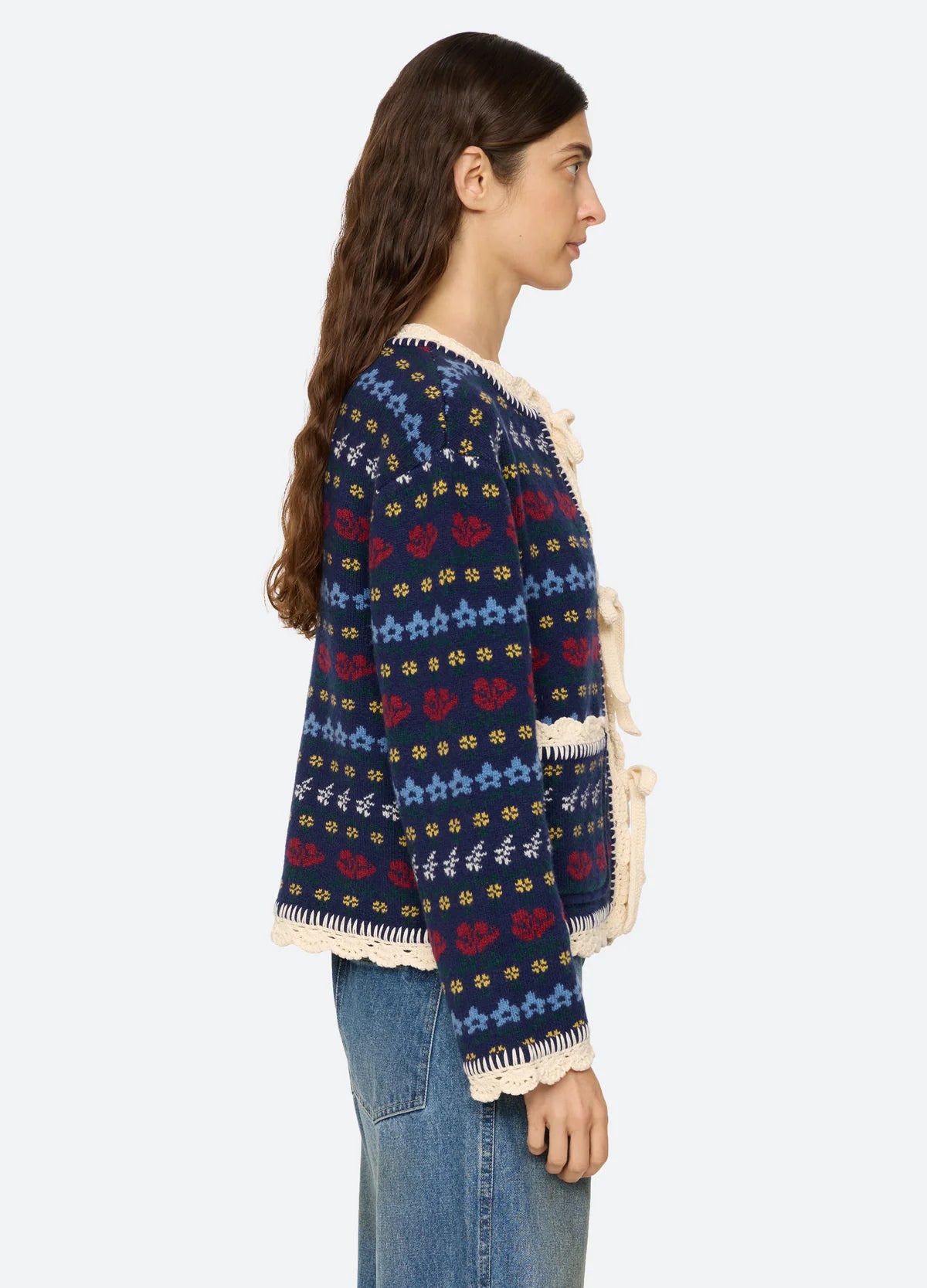 Preston Knit Tie Front Cardigan