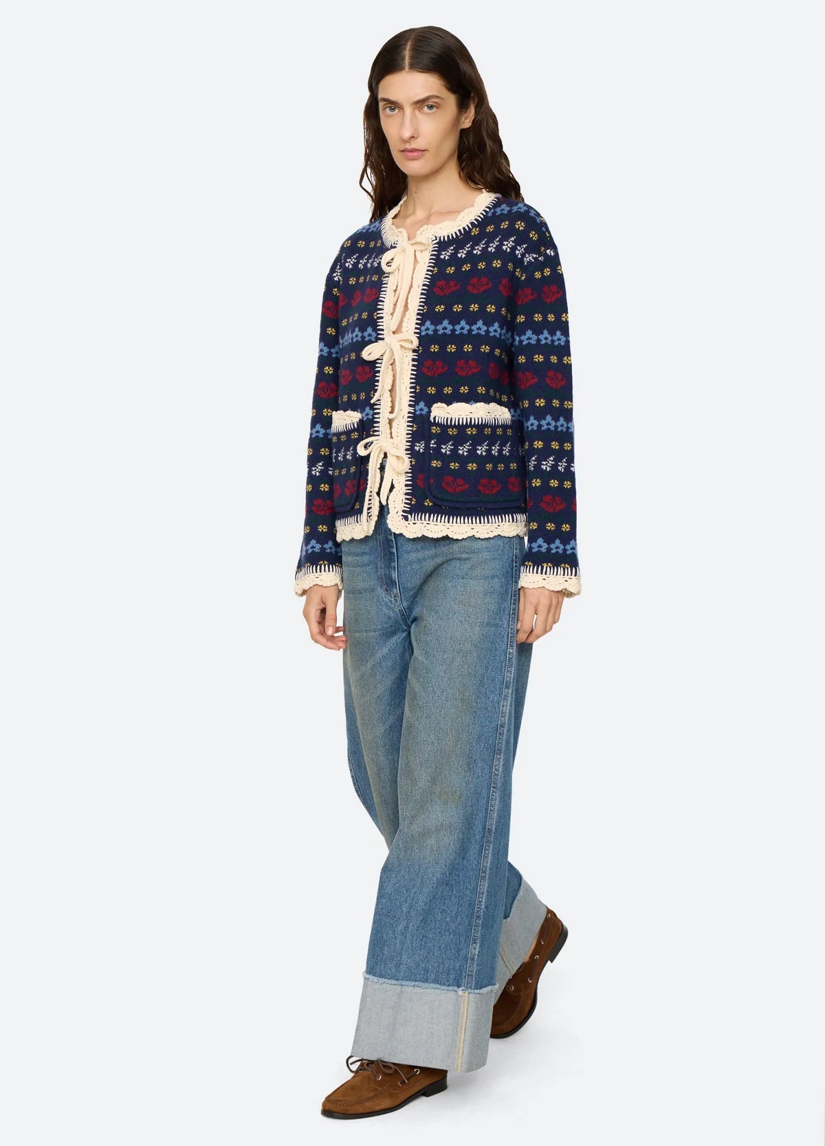 Preston Knit Tie Front Cardigan