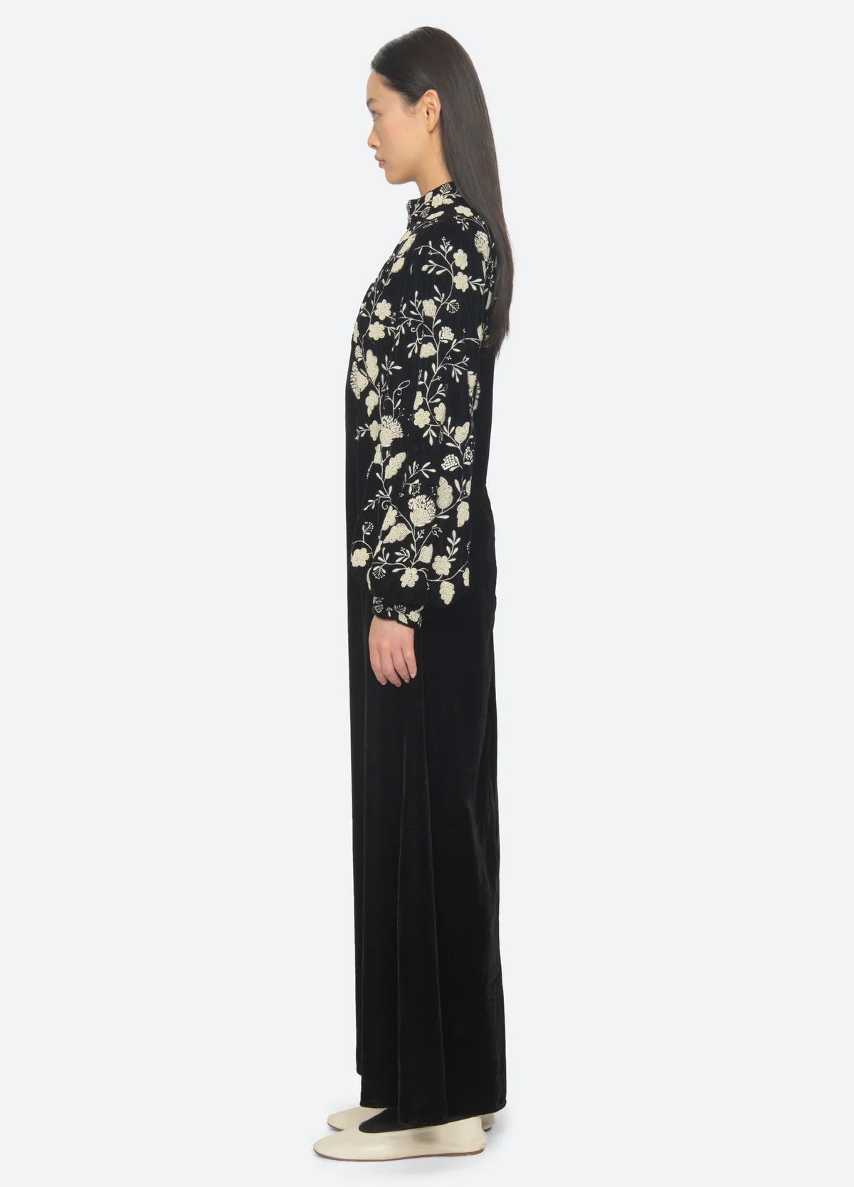 Shiloh Embroidered Maxi Dress