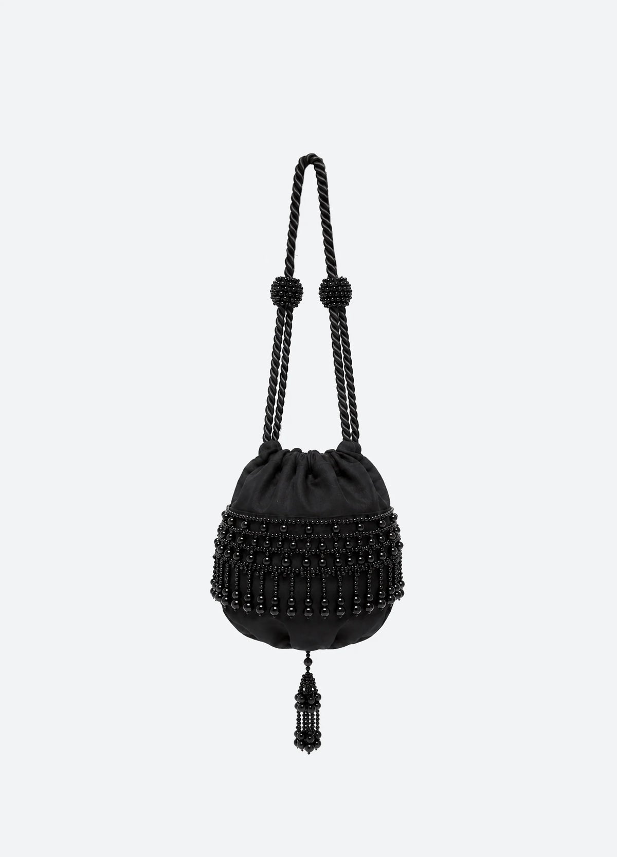 Carlotta Embroidered Pouch BLACK