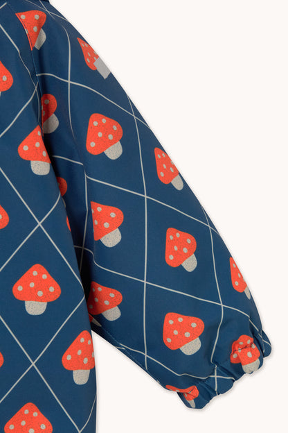 Mushrooms Snow One-Piece LIGHT NAVY
