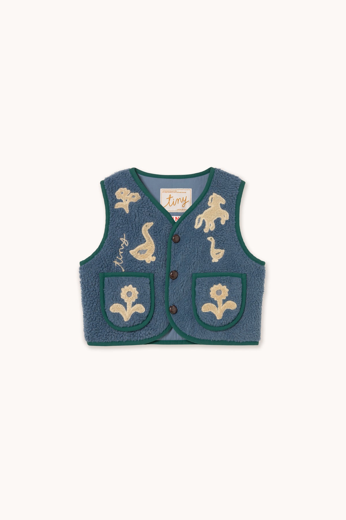 Sherpa Vest STONE