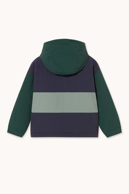 Color Block Woven Jacket LIGHT NAVY