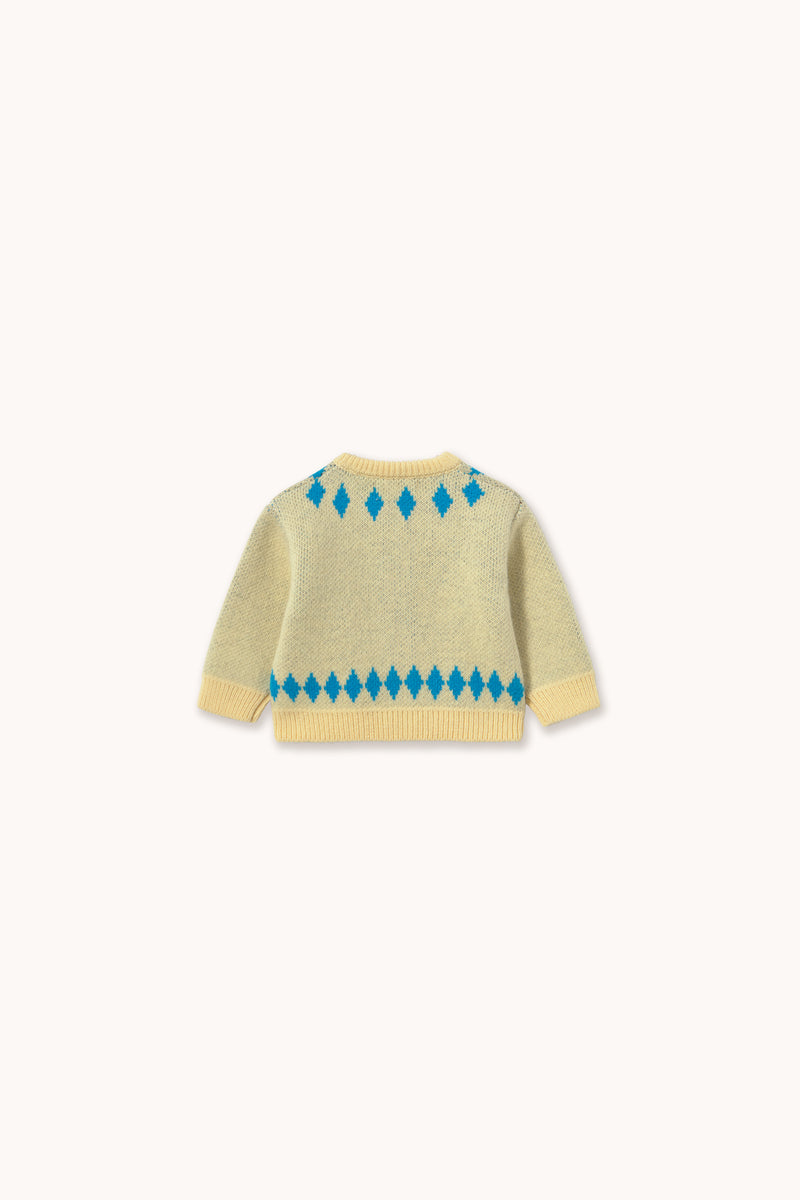 Cardigan per neonati Brown Dogs
