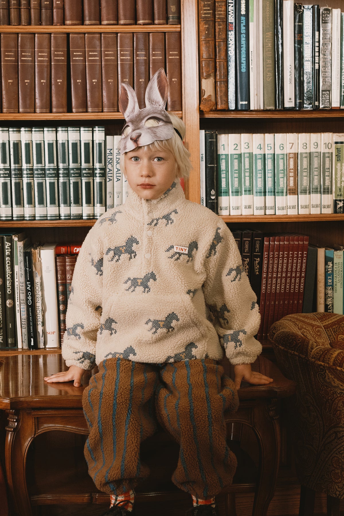 Horses Sherpa Sweatshirt