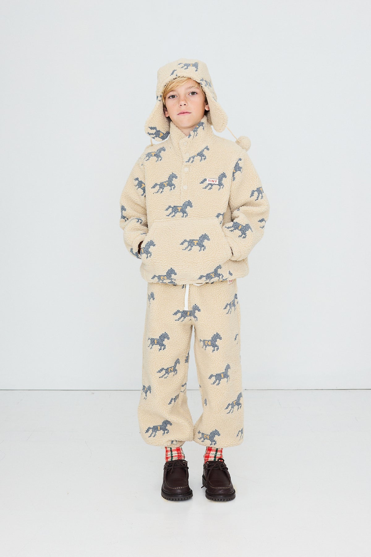 Horses Sherpa Sweatshirt
