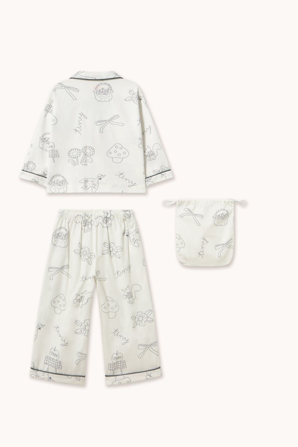 Juego de manzanas pequeñas OFF WHITE