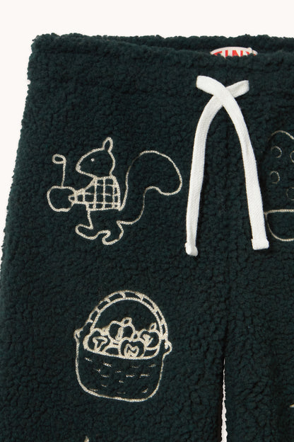 Pantalón deportivo de sherpa de Tiny Apples INK BLUE
